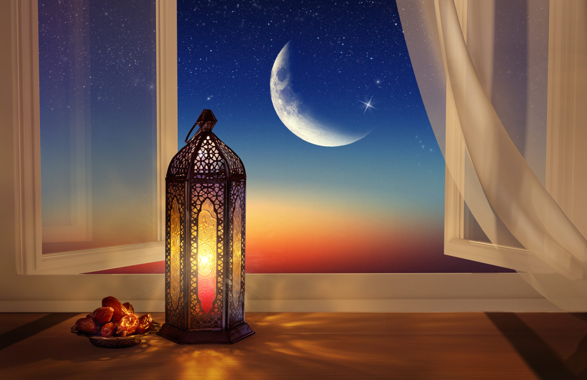 Начало рамадана луна