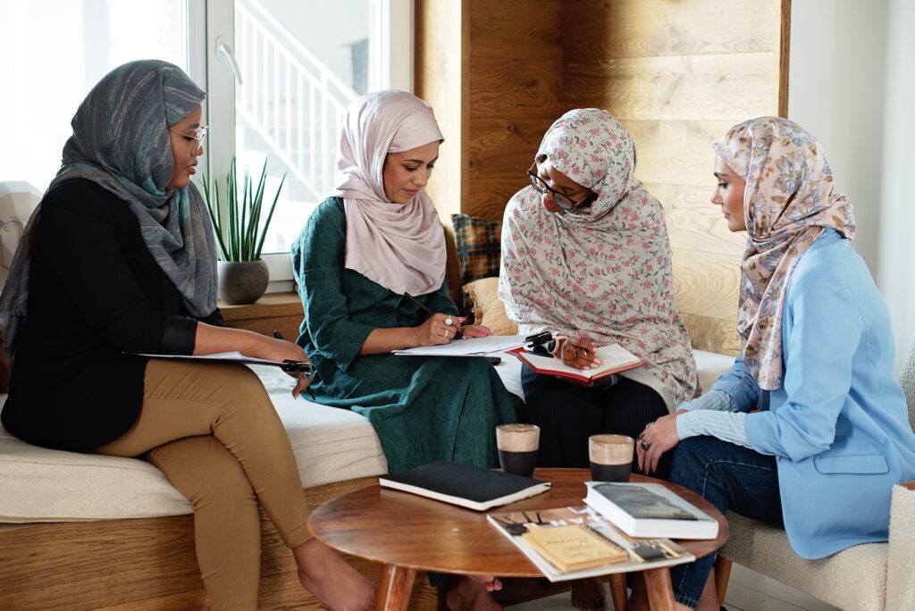 Arab women discussion group